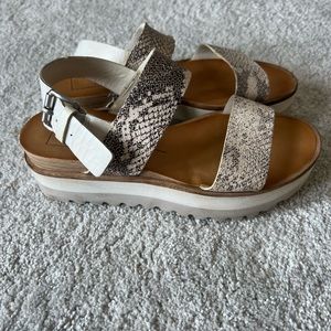 Dolce Vita snakeskin espadrilles